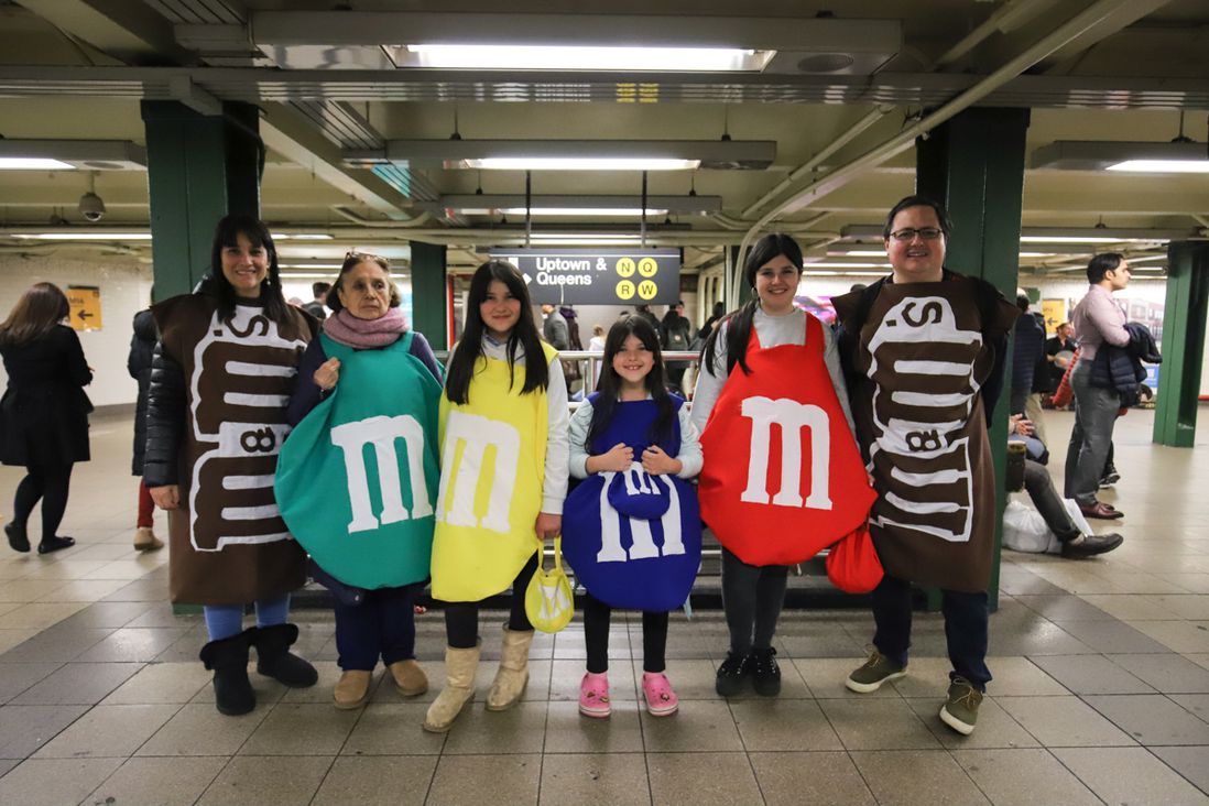 A family of M&Ms